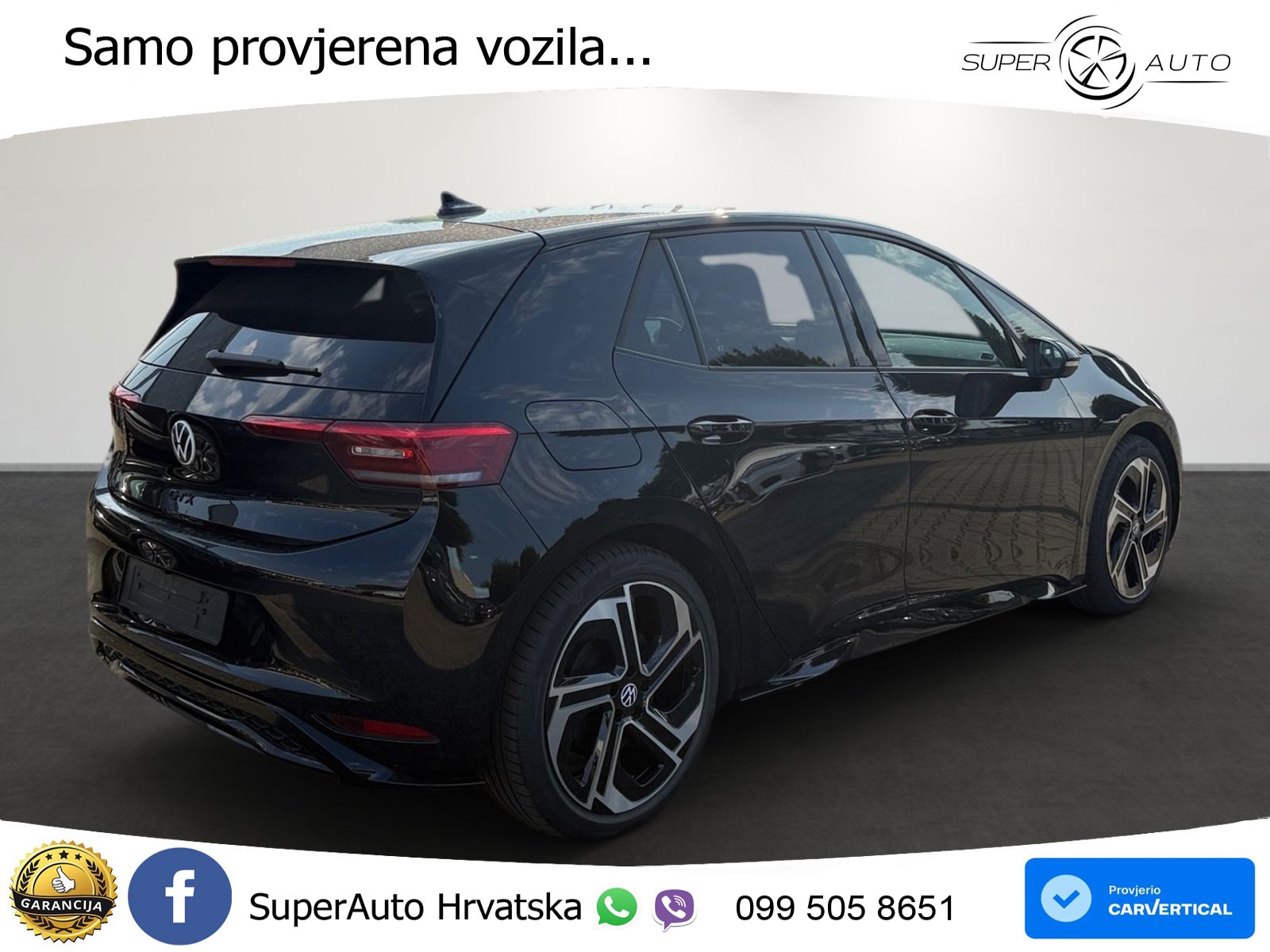 Volkswagen ID.3 GTX 84 kWh (286 KS) LED+GR SJED+ACC