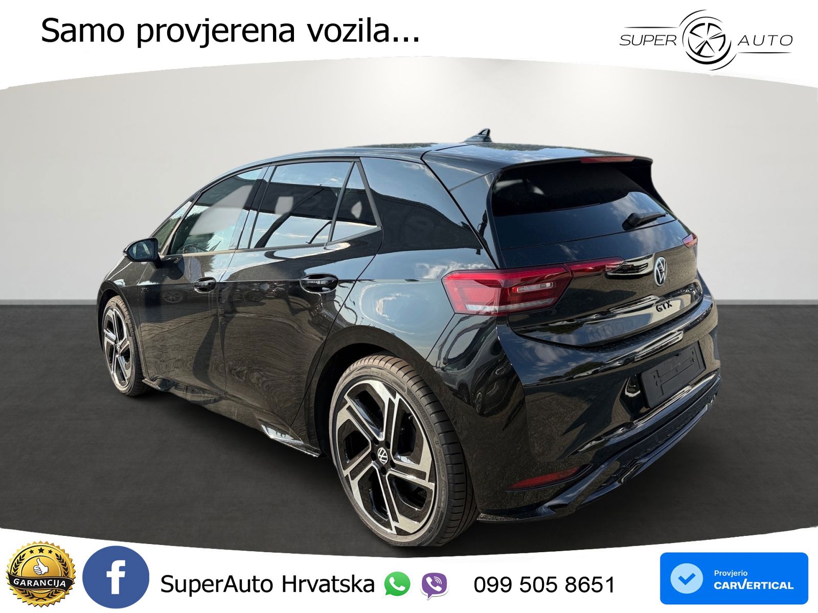 Volkswagen ID.3 GTX 84 kWh (286 KS) LED+GR SJED+ACC