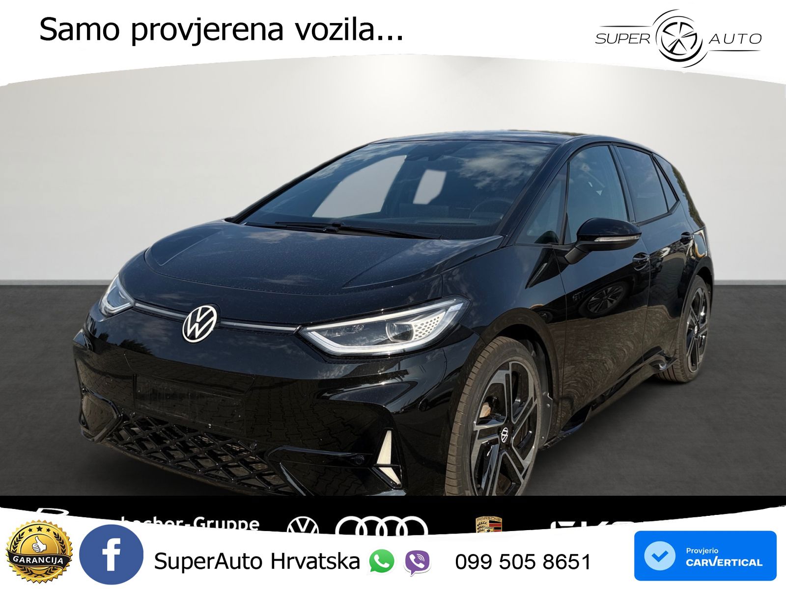 Volkswagen ID.3 GTX 84 kWh (286 KS) LED+GR SJED+ACC