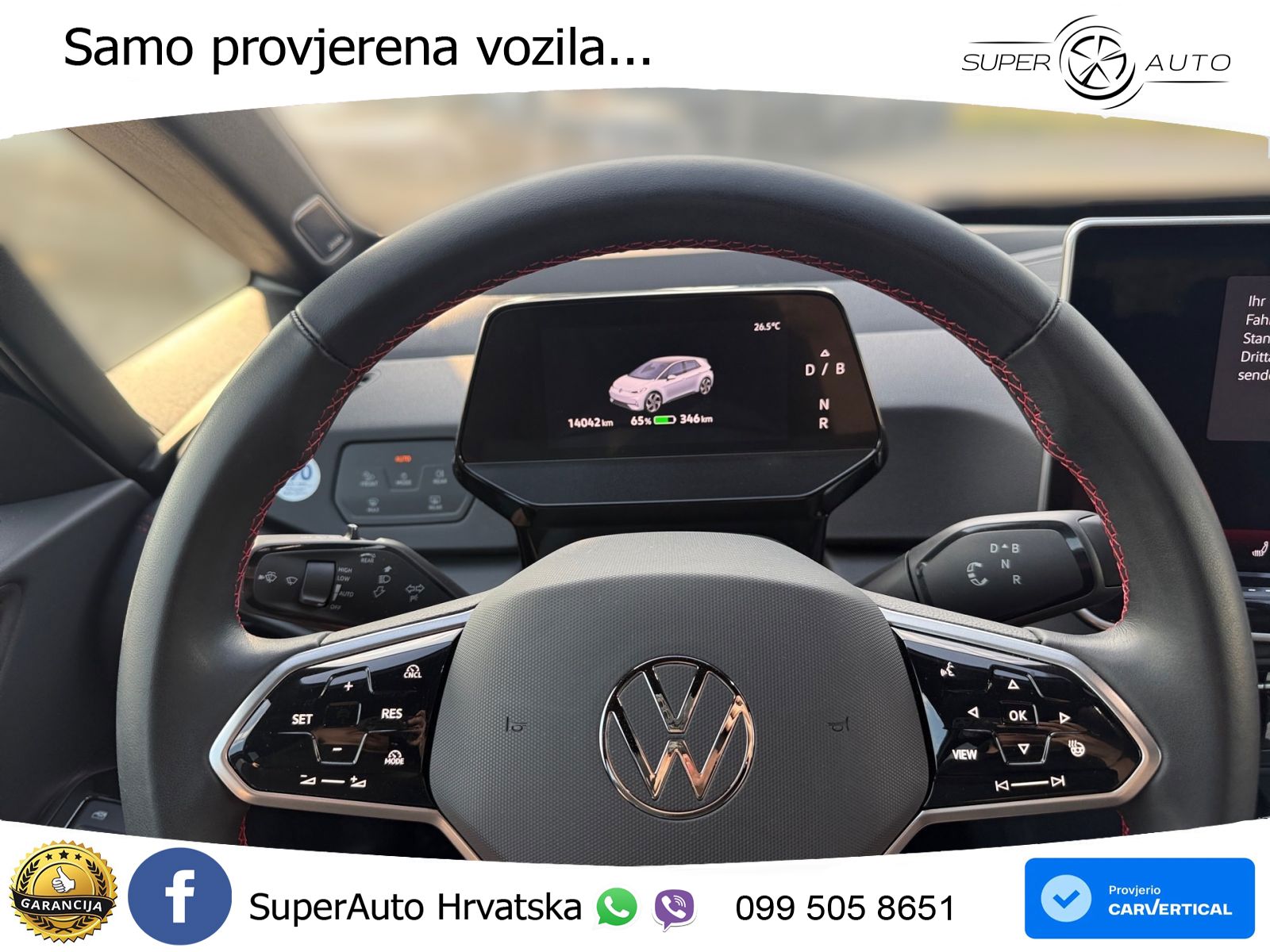 Volkswagen ID.3 GTX 84 kWh (286 KS) LED+GR SJED+ACC
