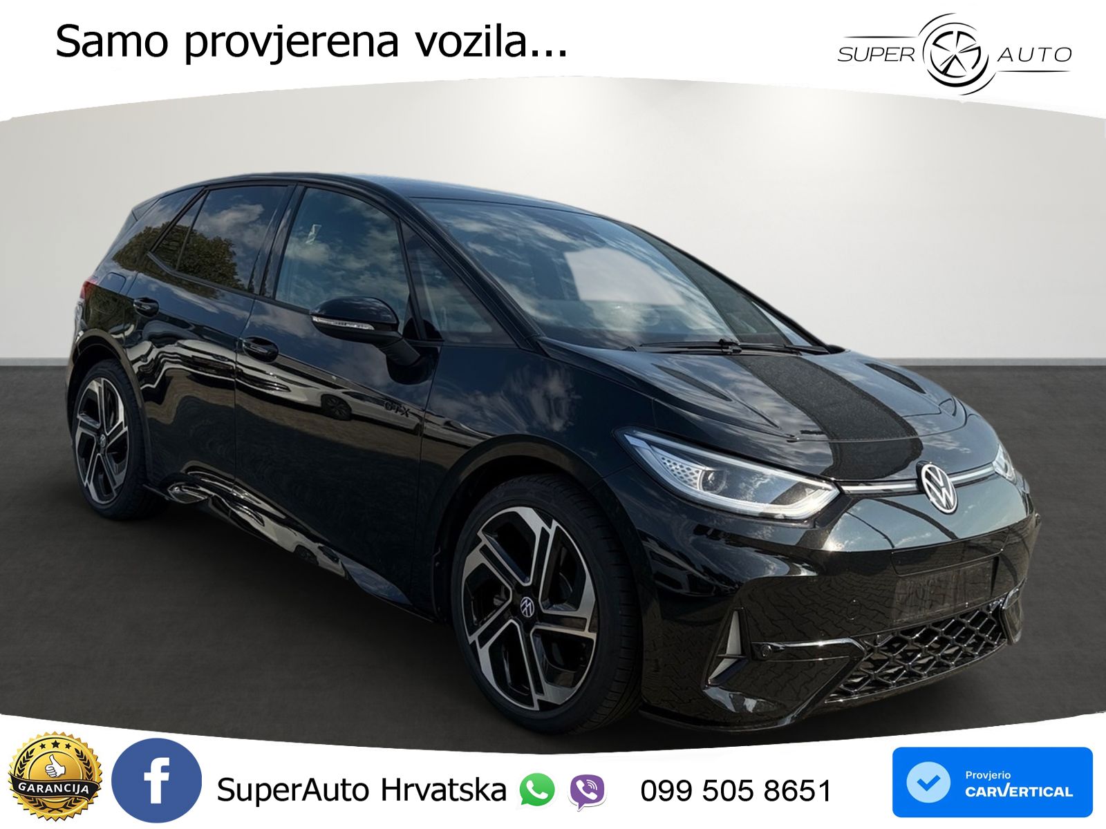 Volkswagen ID.3 GTX 84 kWh (286 KS) LED+GR SJED+ACC