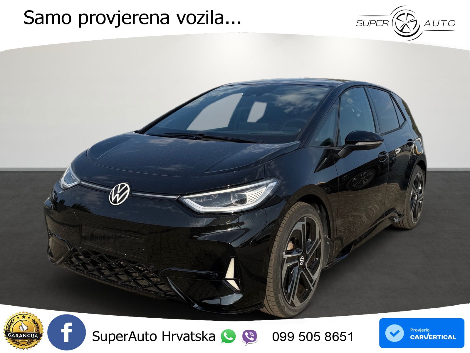 Volkswagen ID.3 GTX 84 kWh (286 KS) LED+GR SJED+ACC