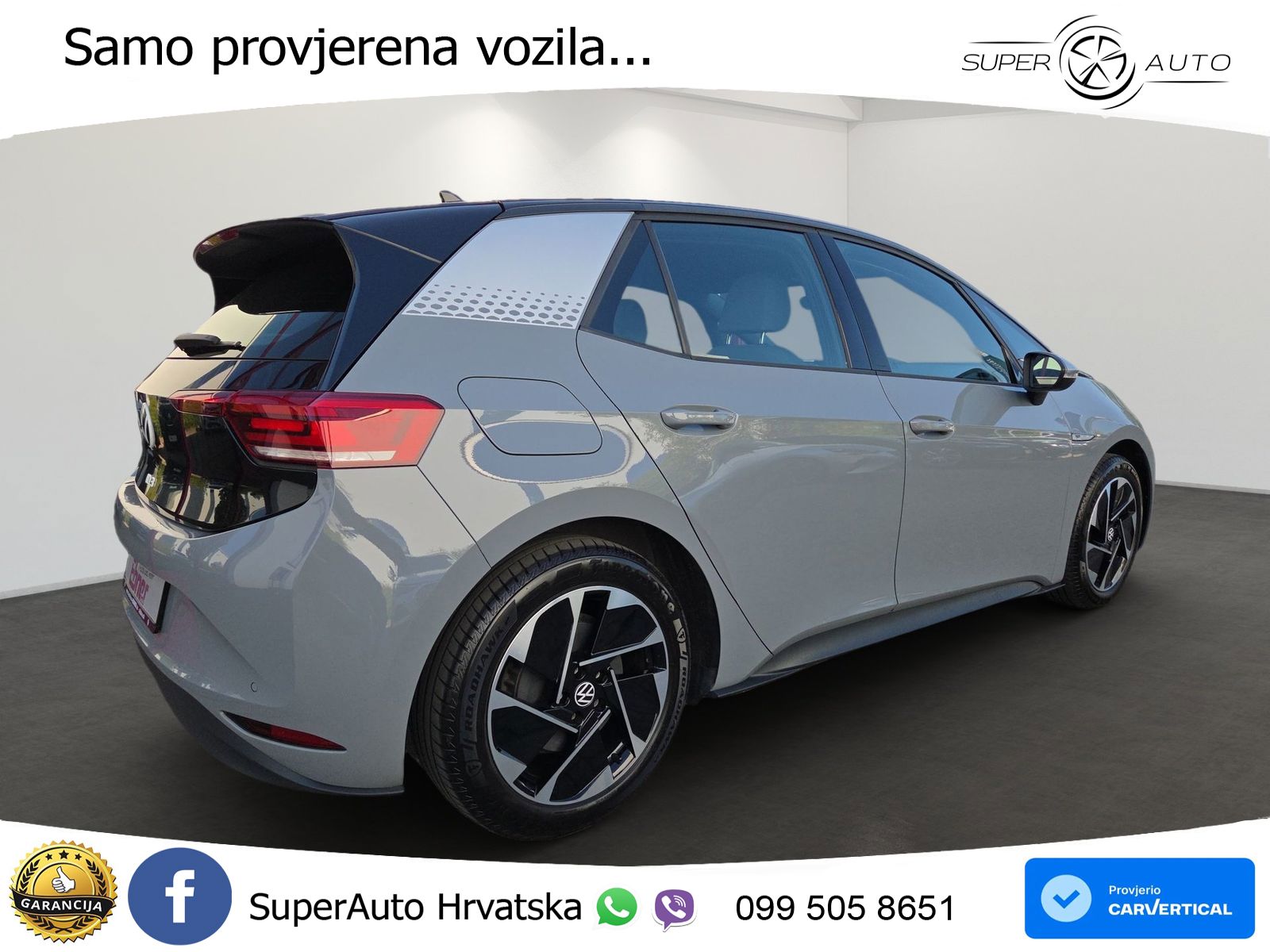Volkswagen ID.3 Pro Performance 62 kWh (204 KS) LED+GR SJED+ACC