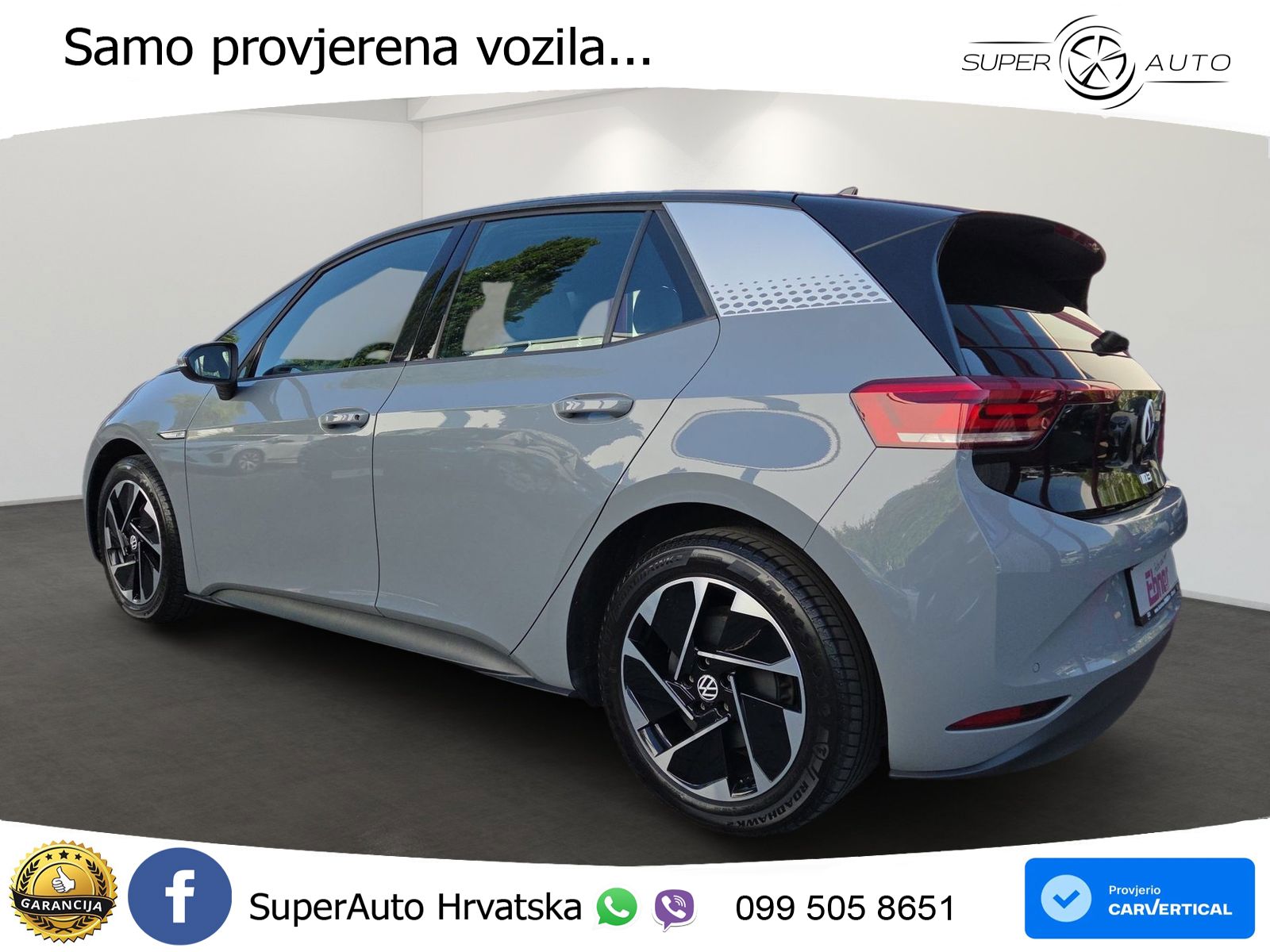 Volkswagen ID.3 Pro Performance 62 kWh (204 KS) LED+GR SJED+ACC
