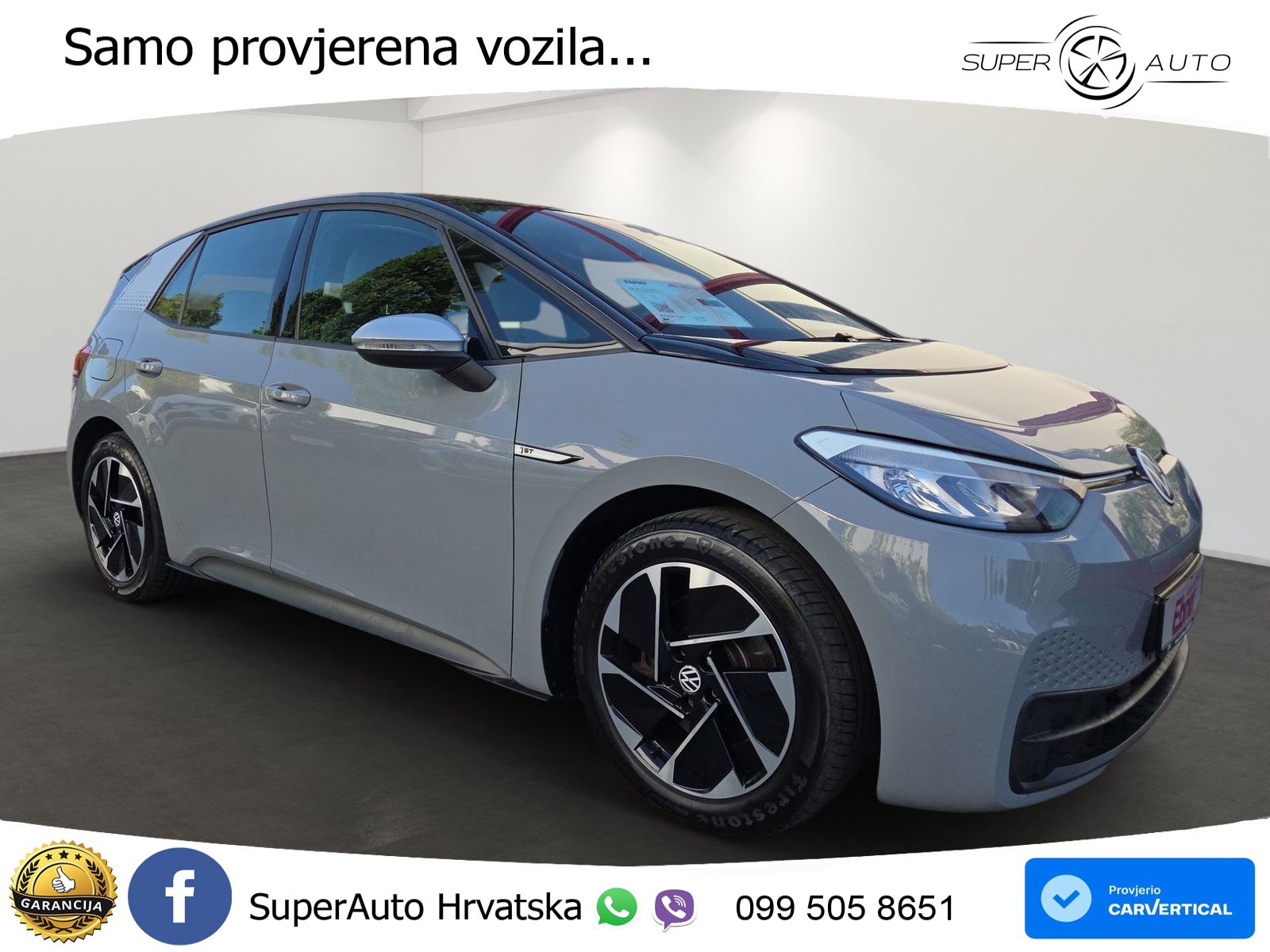 Volkswagen ID.3 Pro Performance 62 kWh (204 KS) LED+GR SJED+ACC