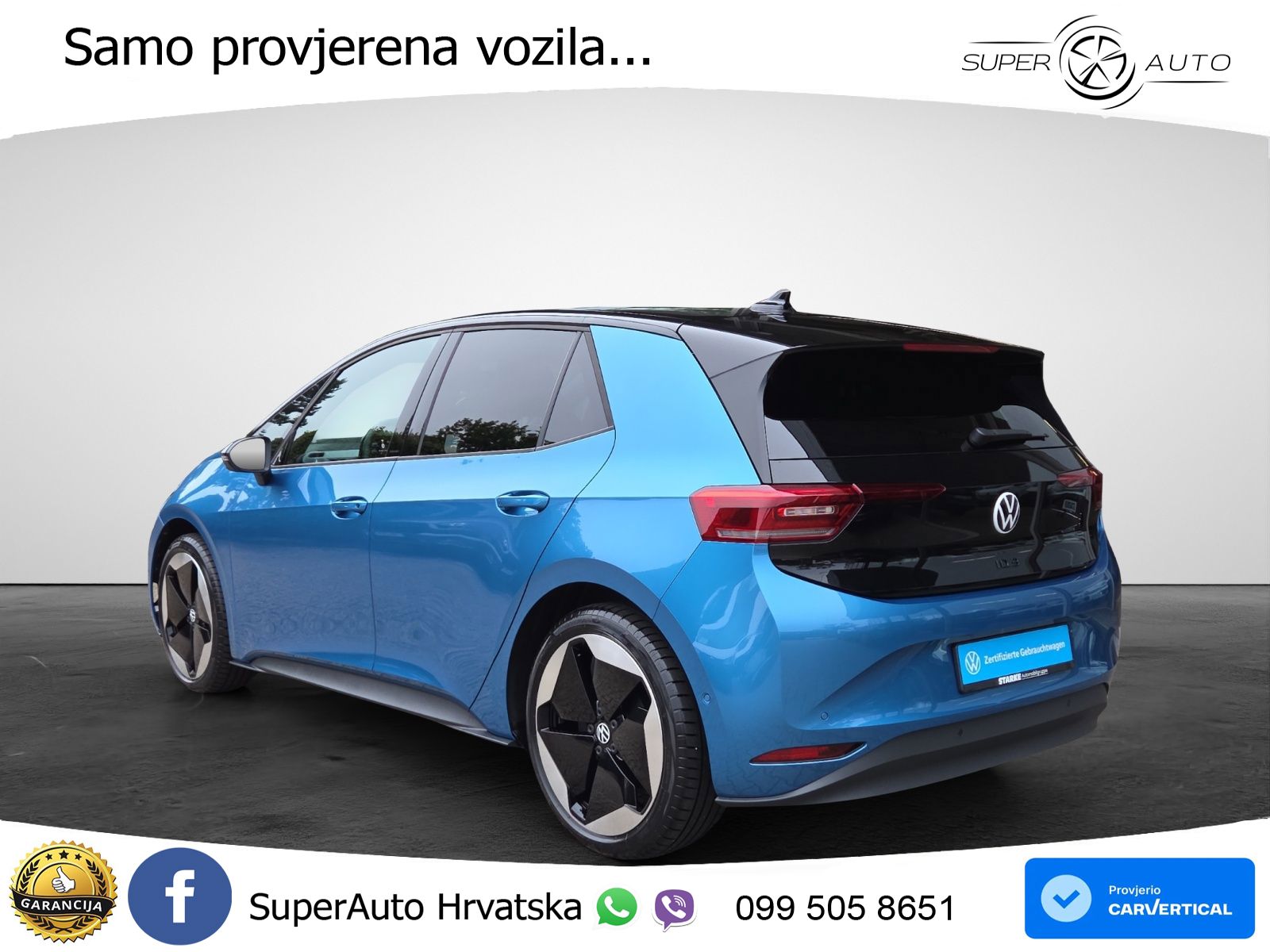 Volkswagen ID.3 Pro S 82 kWh (231 KS) LED+GR SJED+ACC