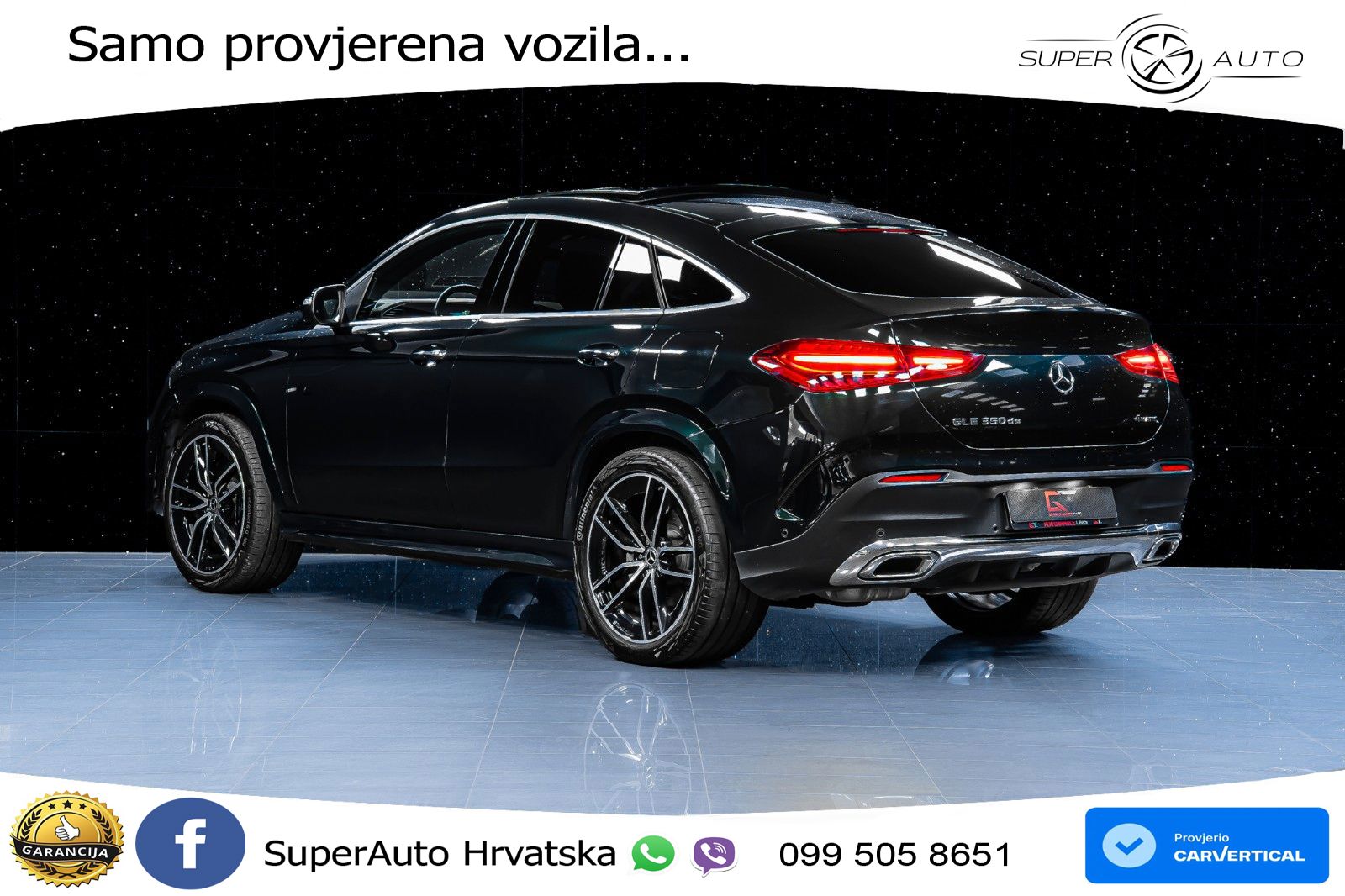 Mercedes GLE Coupe 350de (333 KS) 4MATIC 9G-TRONIC AMG LED+GR SJED+ACC