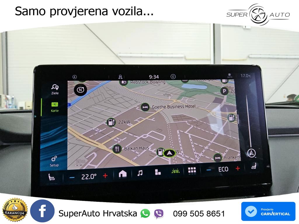 Škoda Enyaq iV 80x 82 kWh (265 KS) AWD SportLine LED+GR SJED+ACC