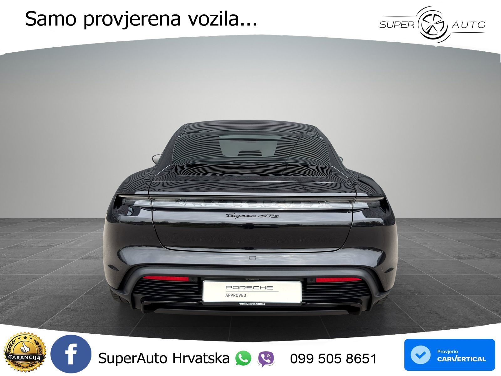 Porsche Taycan GTS Performance Plus 93.4 kWh (598 KS)