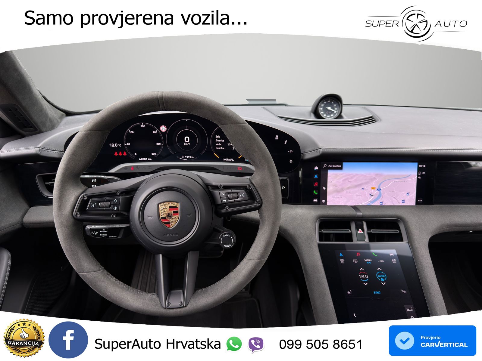 Porsche Taycan GTS Performance Plus 93.4 kWh (598 KS)