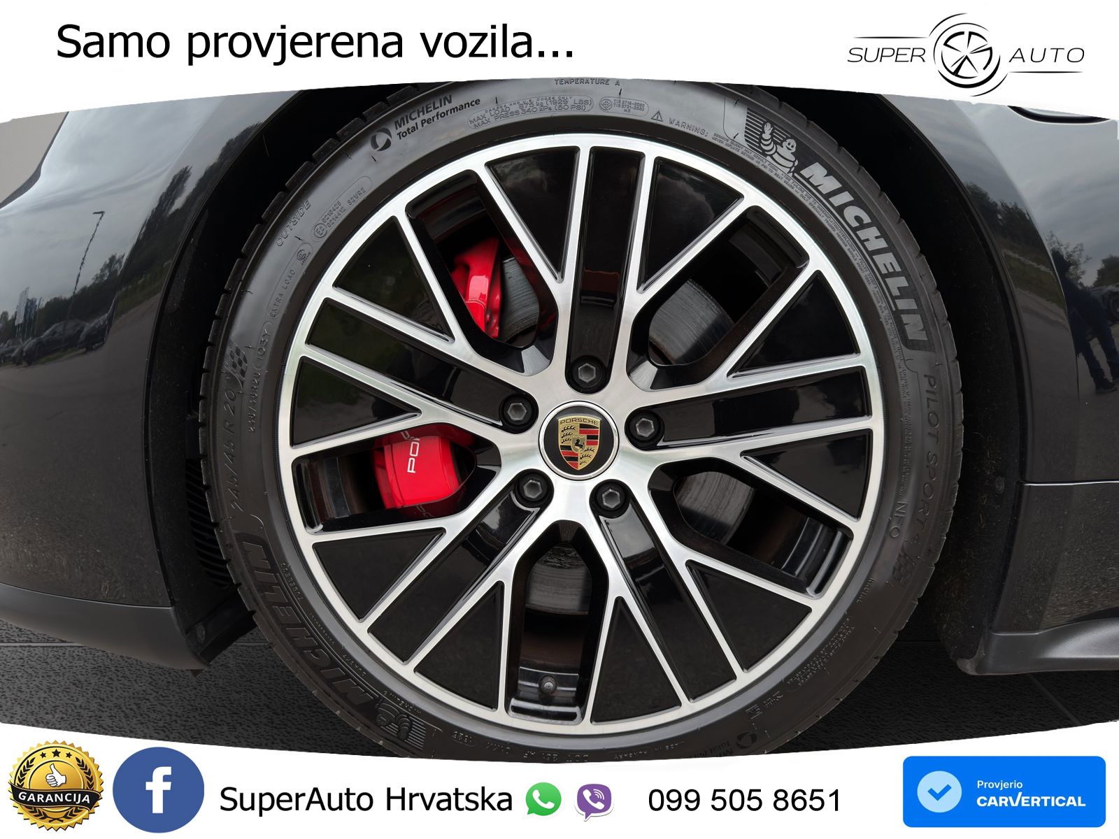 Porsche Taycan GTS Performance Plus 93.4 kWh (598 KS)