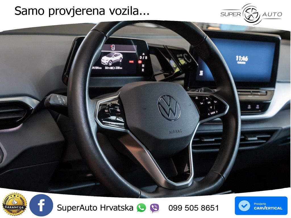 Volkswagen ID.4 Pro Performance 82 kWh (204 KS)