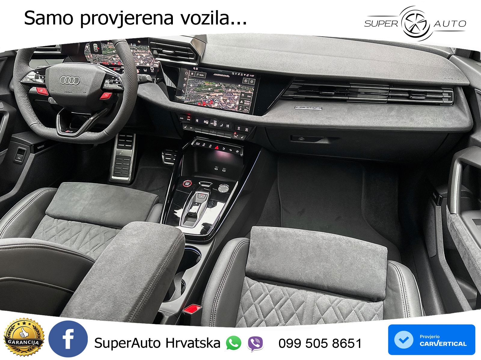 Audi RS3 Sedan 2.5 TFSI (400 KS) quattro S tronic LED+GR SJED+ACC
