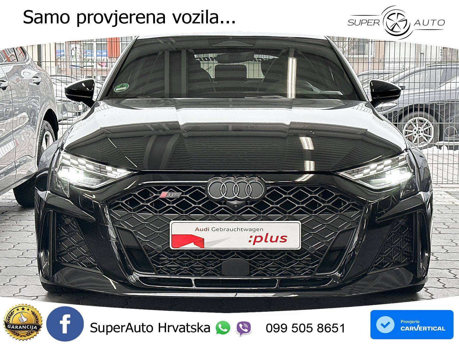 Audi RS3 Sedan 2.5 TFSI (400 KS) quattro S tronic LED+GR SJED+ACC