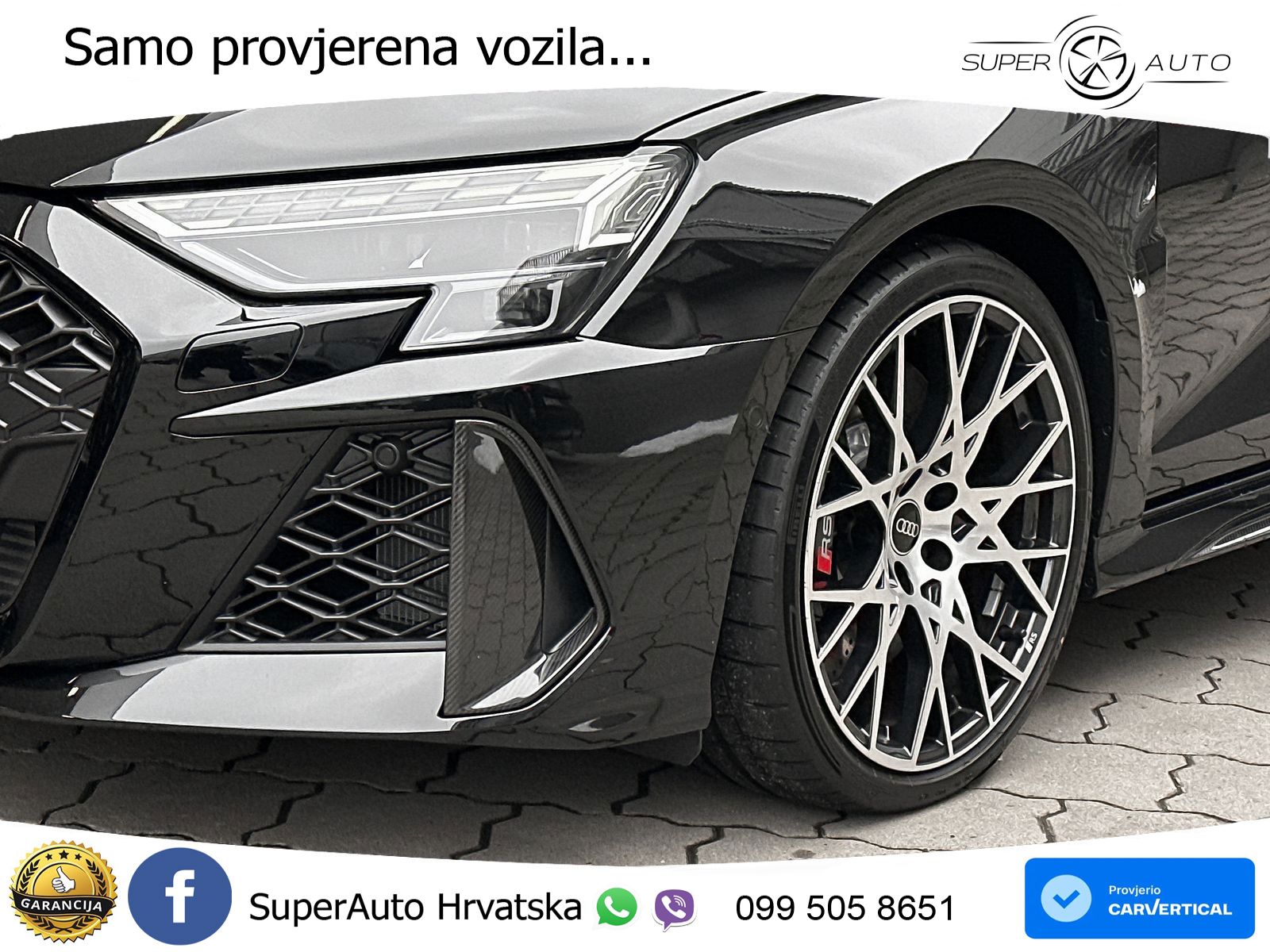 Audi RS3 Sedan 2.5 TFSI (400 KS) quattro S tronic LED+GR SJED+ACC