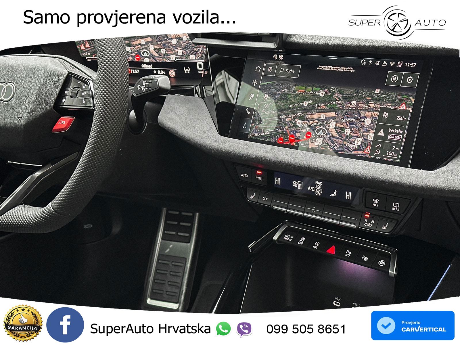 Audi RS3 Sedan 2.5 TFSI (400 KS) quattro S tronic LED+GR SJED+ACC