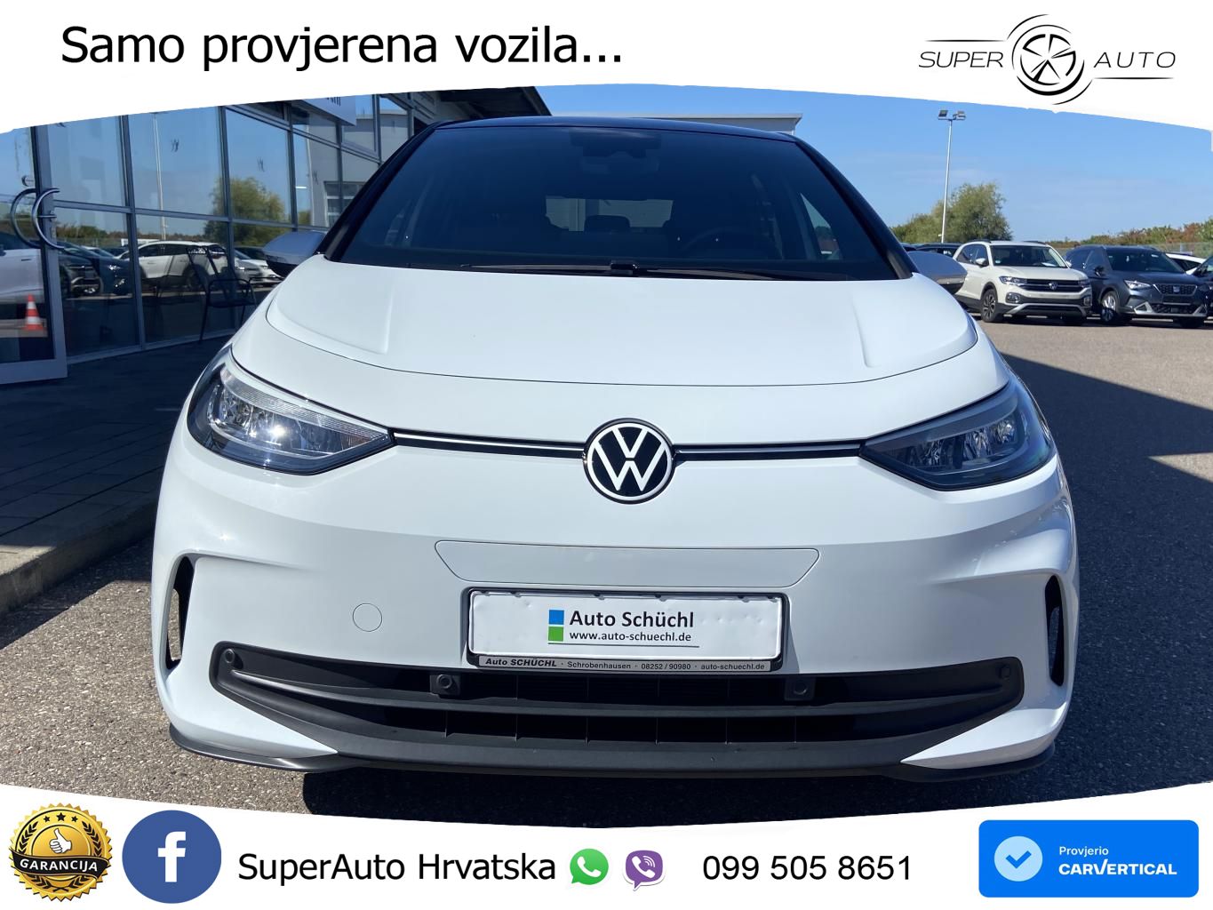 Volkswagen ID.3 Pro 62 kWh (204 KS) LED+GR SJED+ACC