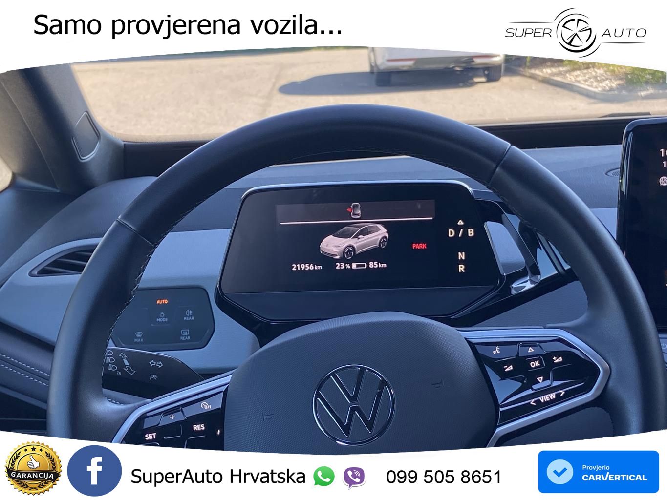 Volkswagen ID.3 Pro 62 kWh (204 KS) LED+GR SJED+ACC