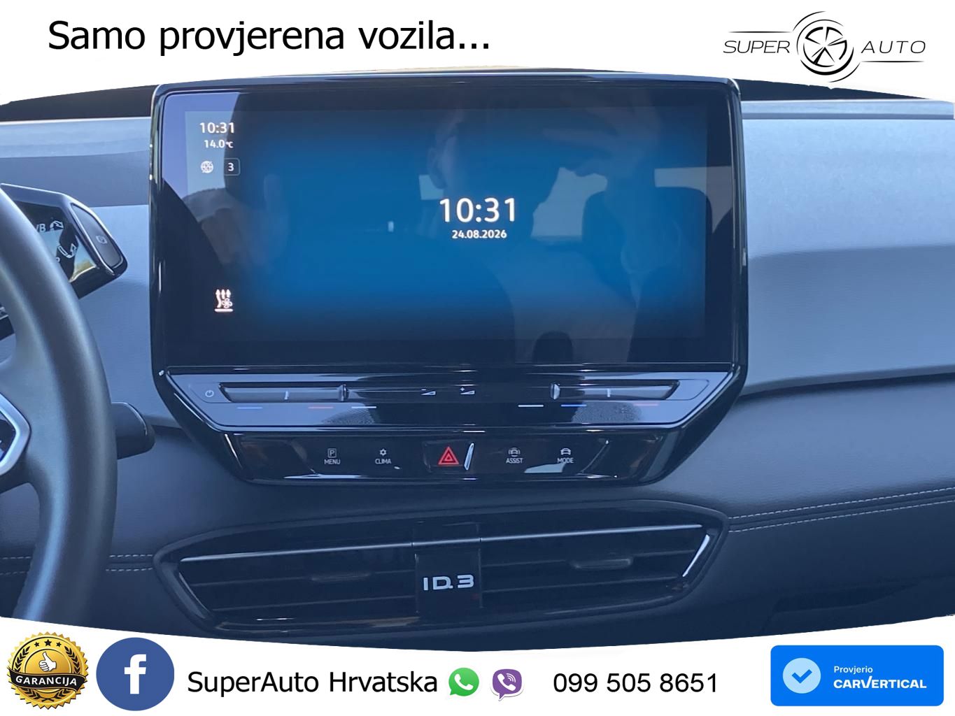 Volkswagen ID.3 Pro 62 kWh (204 KS) LED+GR SJED+ACC