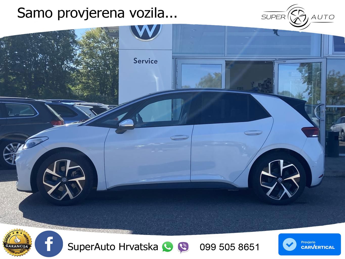 Volkswagen ID.3 Pro 62 kWh (204 KS) LED+GR SJED+ACC
