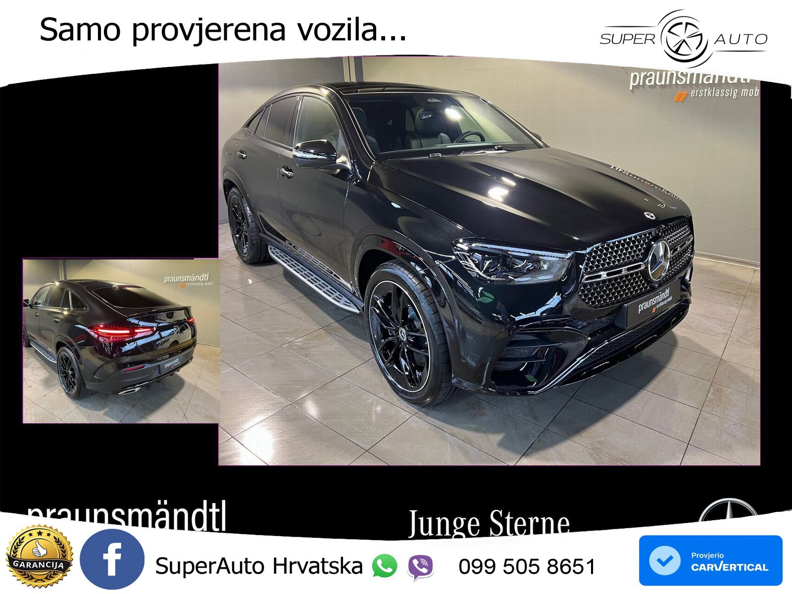 Mercedes GLE 450d (367 KS) EQ Boost 4MATIC 9G-TRONIC AMG LED+GR SJED+ACC