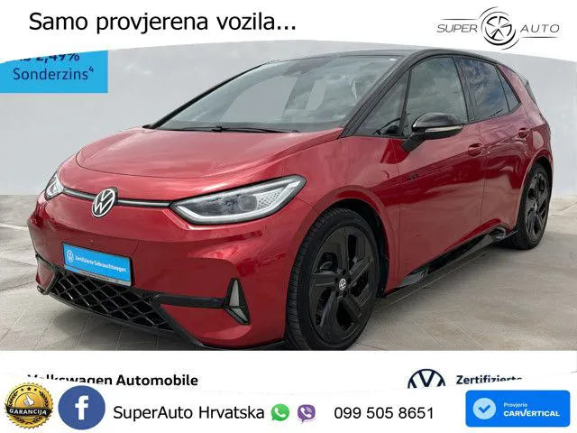 Volkswagen ID.3 GTX 84 kWh (286 KS) LED+GR SJED+ACC