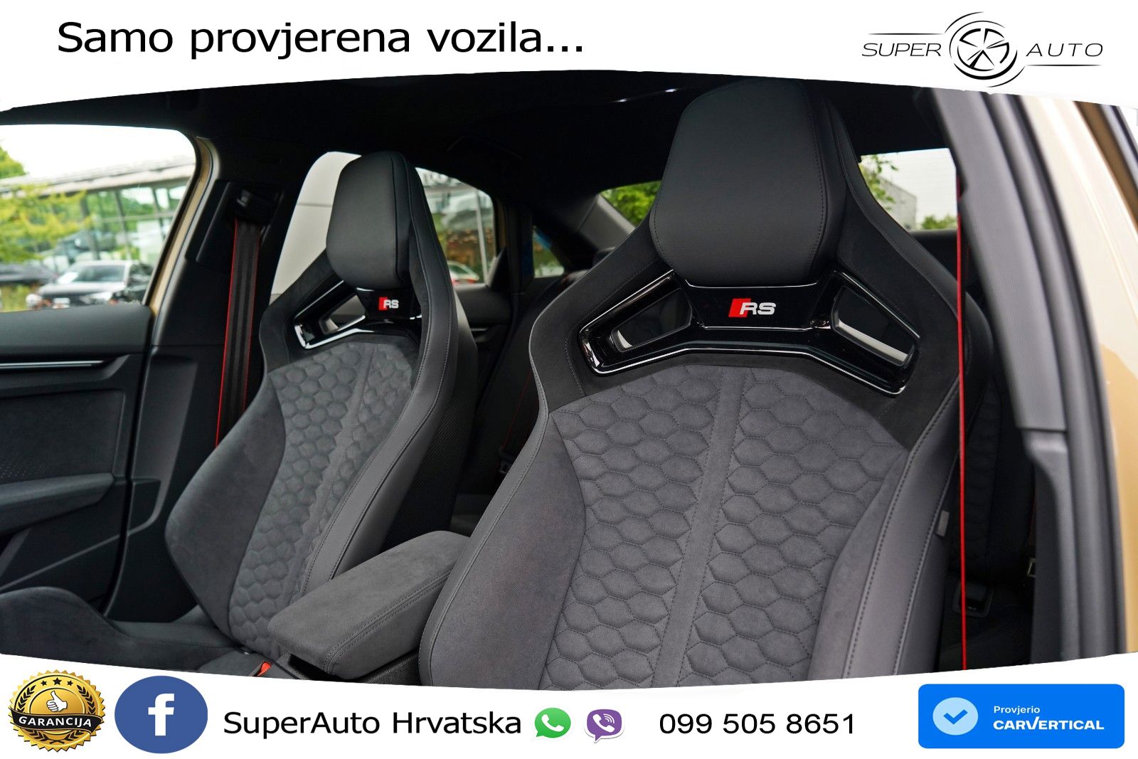 Audi RS3 Sedan 2.5 TFSI (400 KS) quattro S tronic LED+GR SJED+ACC