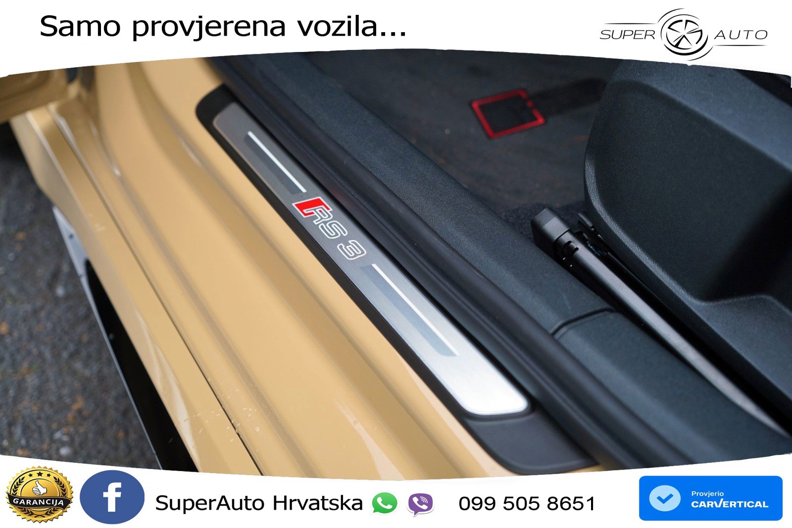 Audi RS3 Sedan 2.5 TFSI (400 KS) quattro S tronic LED+GR SJED+ACC