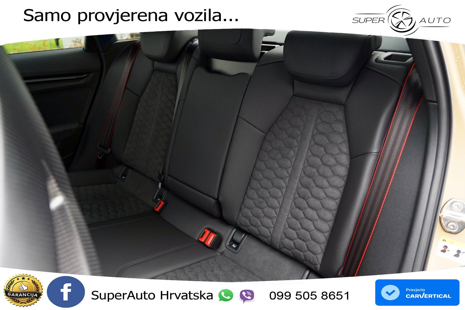 Audi RS3 Sedan 2.5 TFSI (400 KS) quattro S tronic LED+GR SJED+ACC