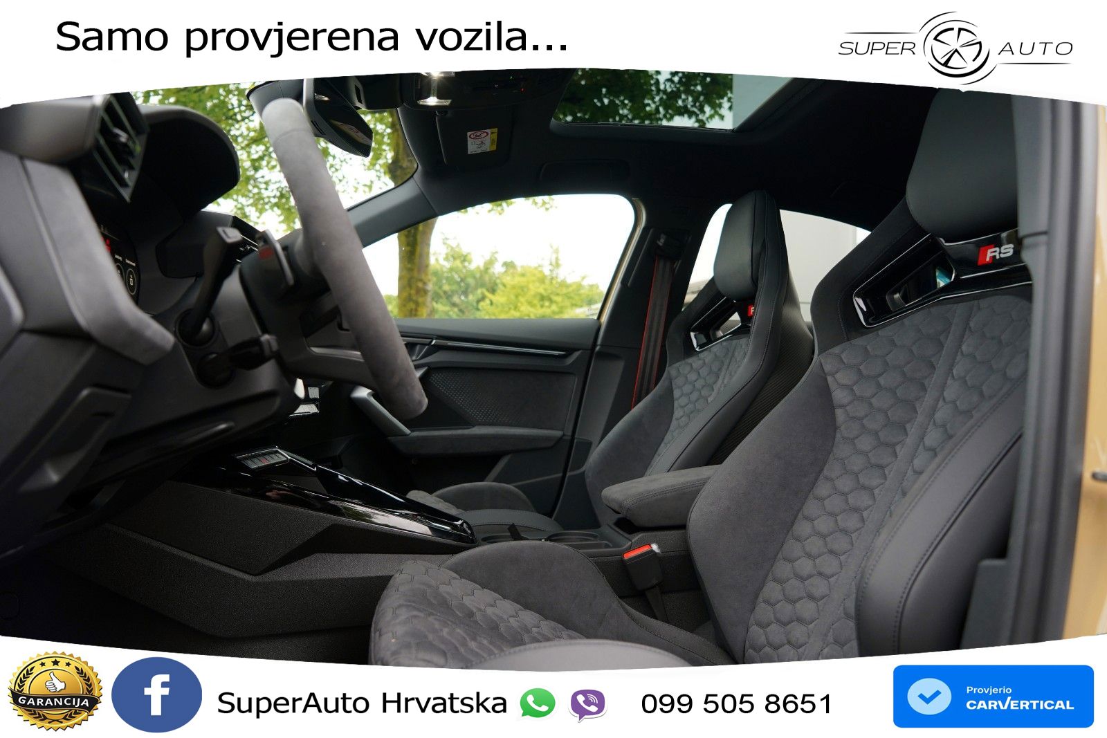 Audi RS3 Sedan 2.5 TFSI (400 KS) quattro S tronic LED+GR SJED+ACC