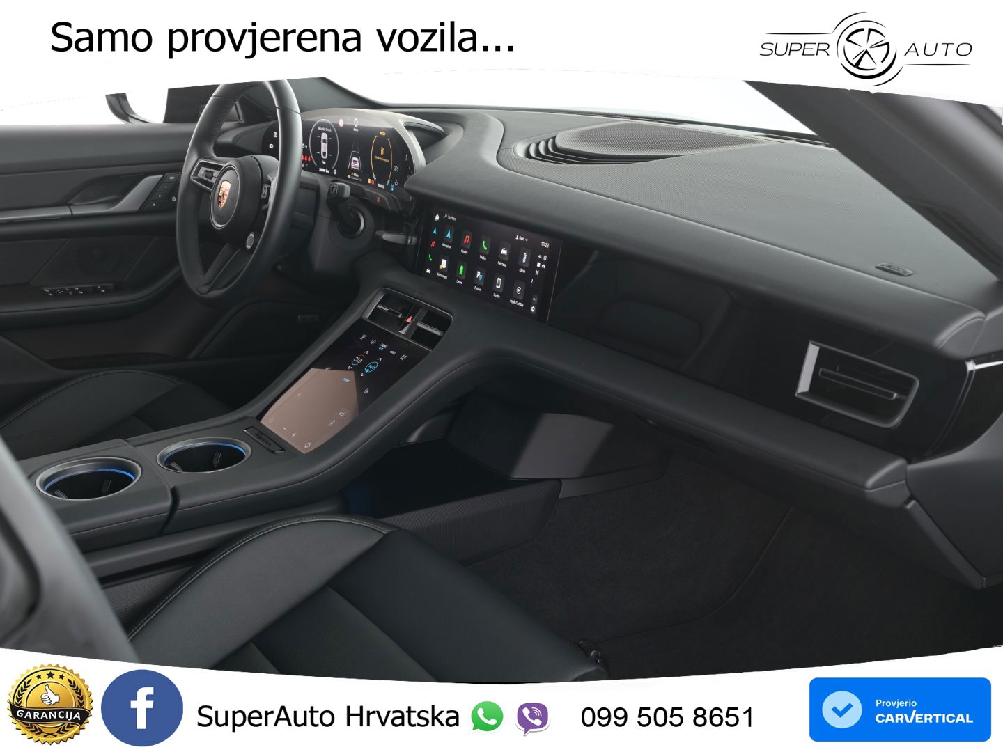 Porsce Tycan 105 kWh (435 KS)