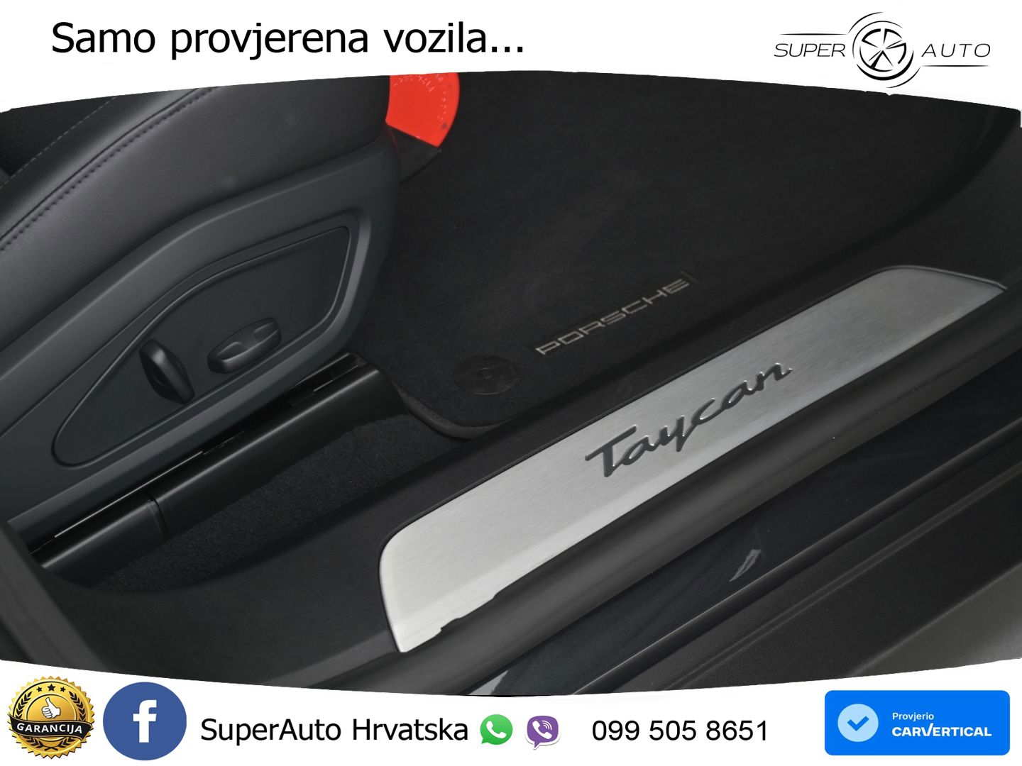 Porsce Tycan 105 kWh (435 KS)
