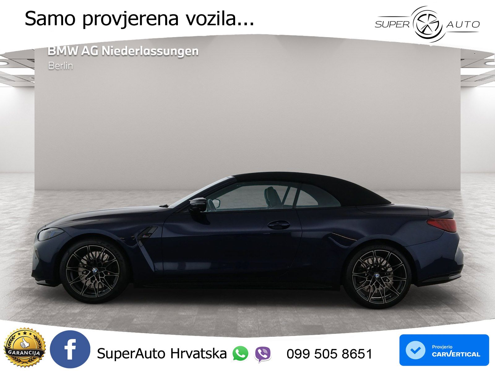 BMW M4 Convertible Competition 3.0 (530 KS) xDrive Steptronic