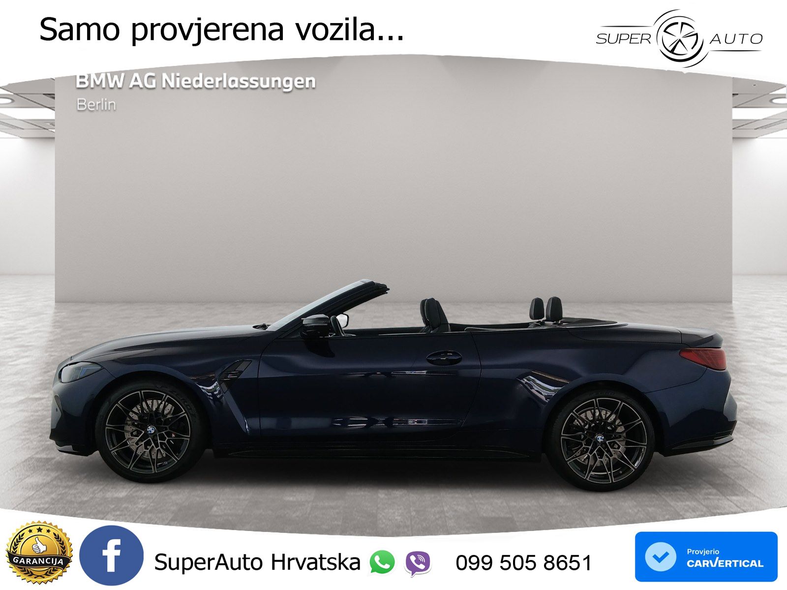 BMW M4 Convertible Competition 3.0 (530 KS) xDrive Steptronic