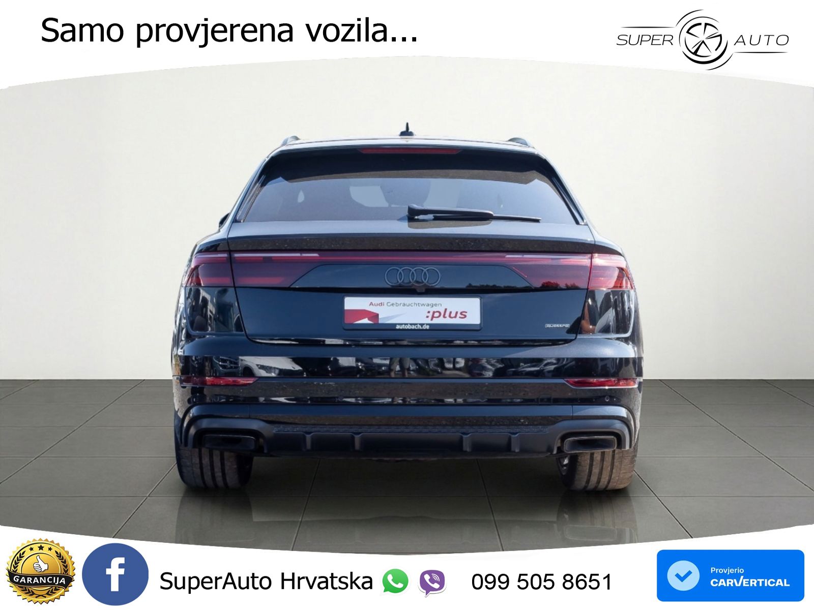 Audi Q8 60 TFSIe V6 (490 KS) quattro Tiptronic S line 489 KS MATRIX+GR SJED+KAM