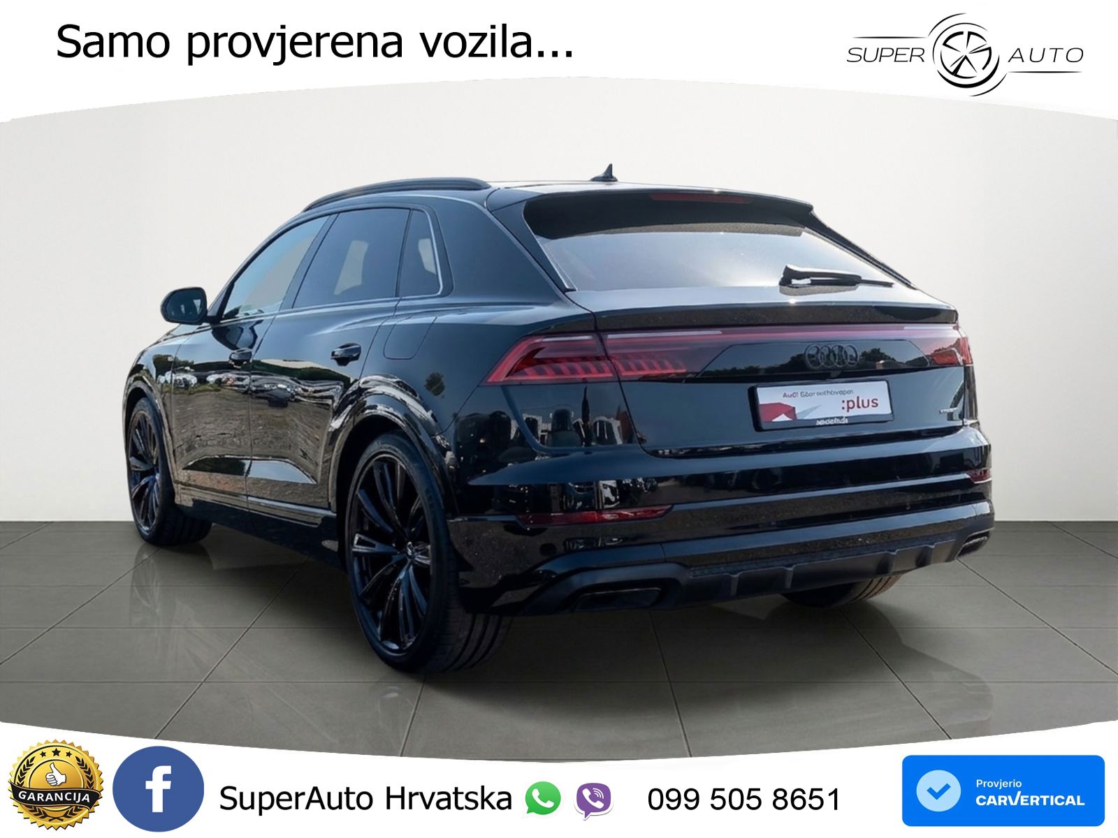 Audi Q8 60 TFSIe V6 (490 KS) quattro Tiptronic S line 489 KS MATRIX+GR SJED+KAM