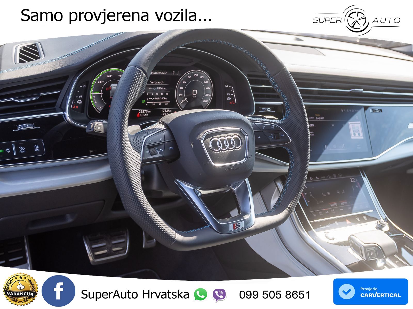 Audi Q8 60 TFSIe V6 (490 KS) quattro Tiptronic S line 489 KS MATRIX+GR SJED+KAM