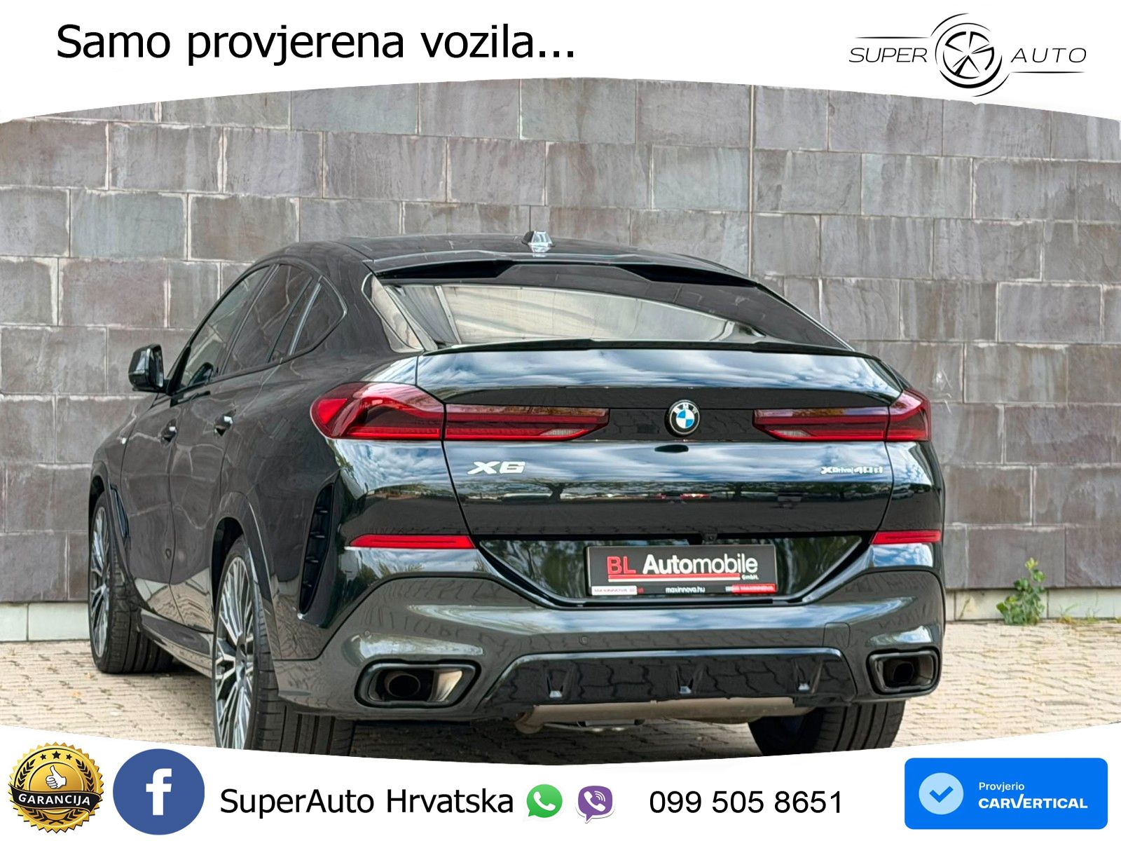BMW X6 40d (352 KS) xDrive Steptronic M Sport LED+GR SJED+ACC