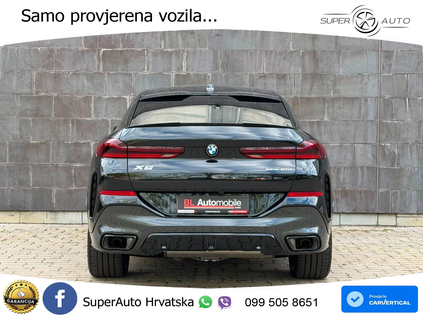 BMW X6 40d (352 KS) xDrive Steptronic M Sport LED+GR SJED+ACC