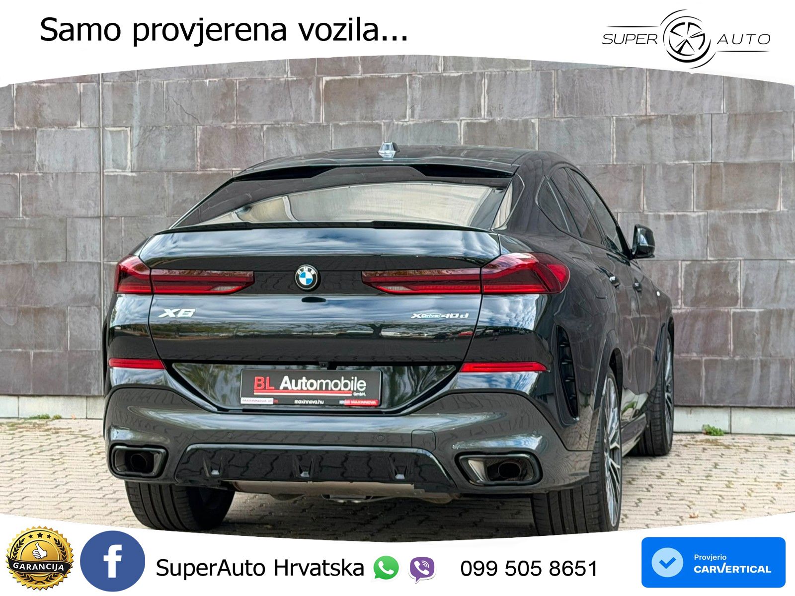 BMW X6 40d (352 KS) xDrive Steptronic M Sport LED+GR SJED+ACC