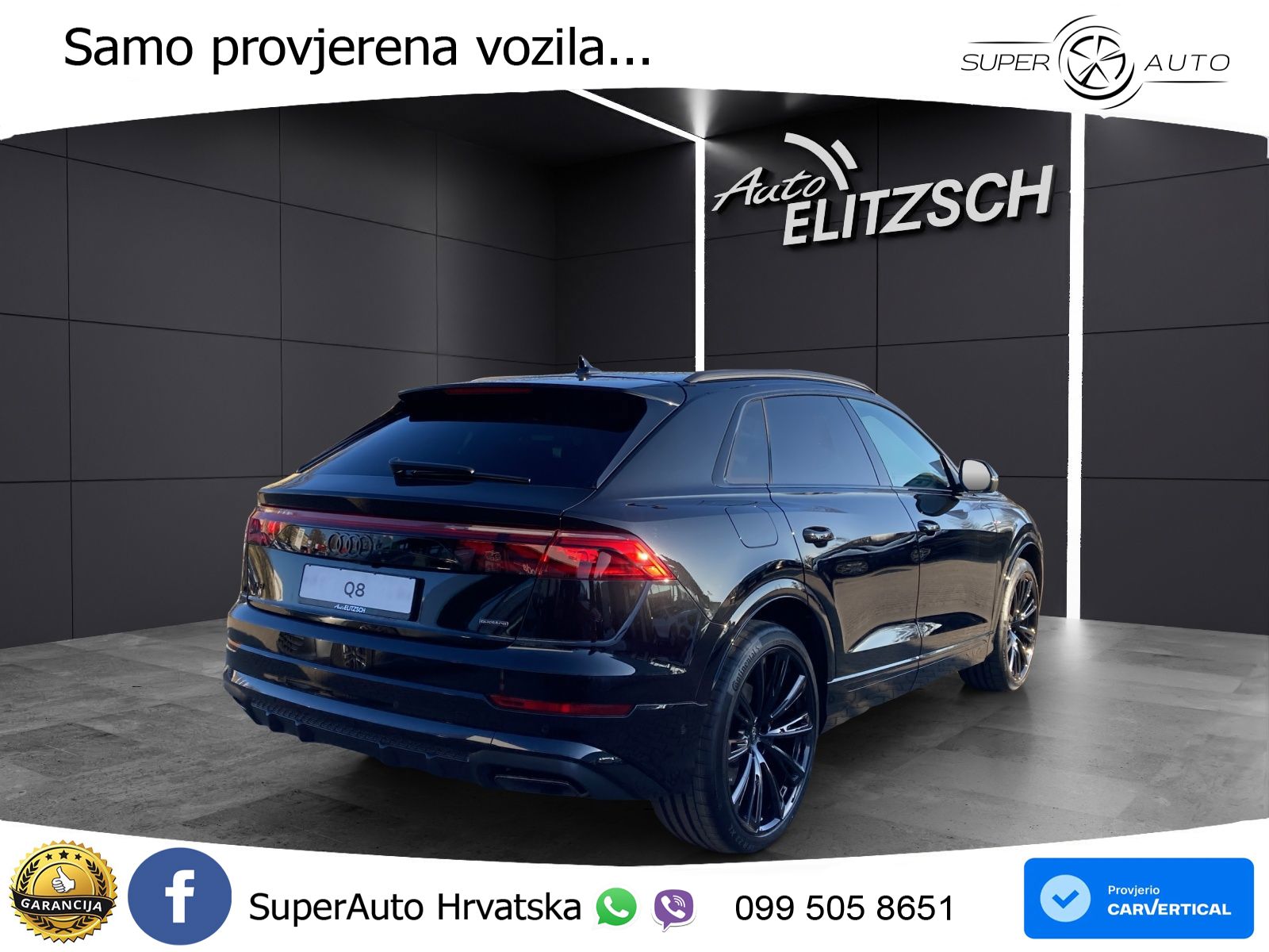 Audi Q8 50 TDI V6 (286 KS) quattro Tiptronic S line