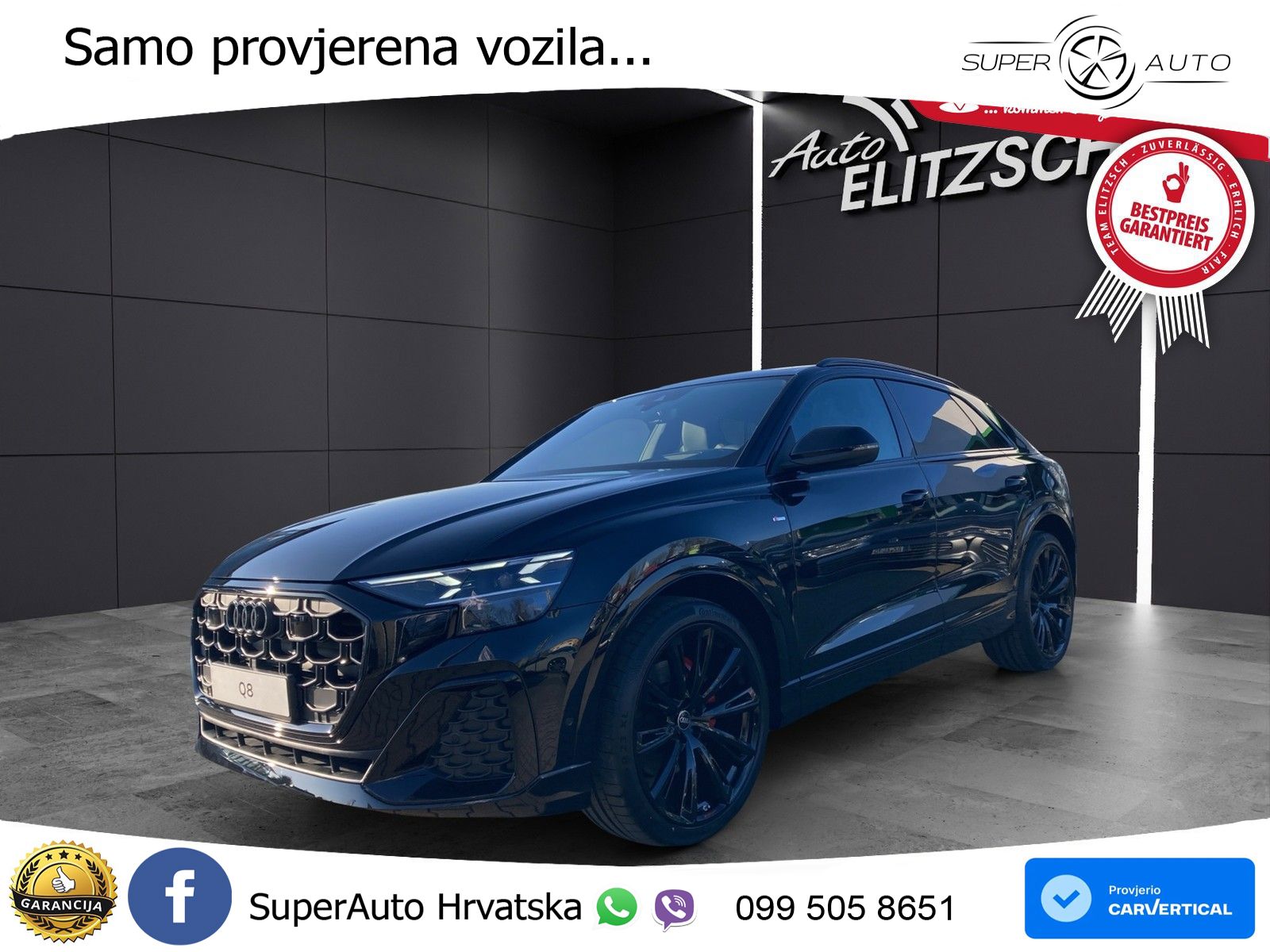 Audi Q8 50 TDI V6 (286 KS) quattro Tiptronic S line