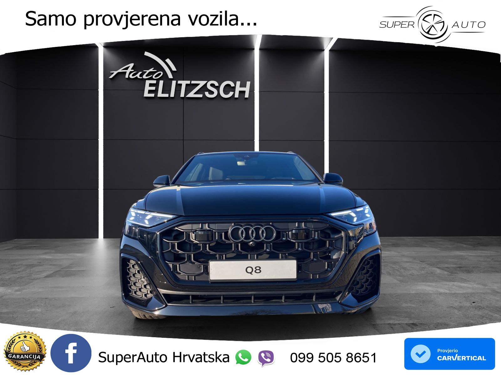 Audi Q8 50 TDI V6 (286 KS) quattro Tiptronic S line