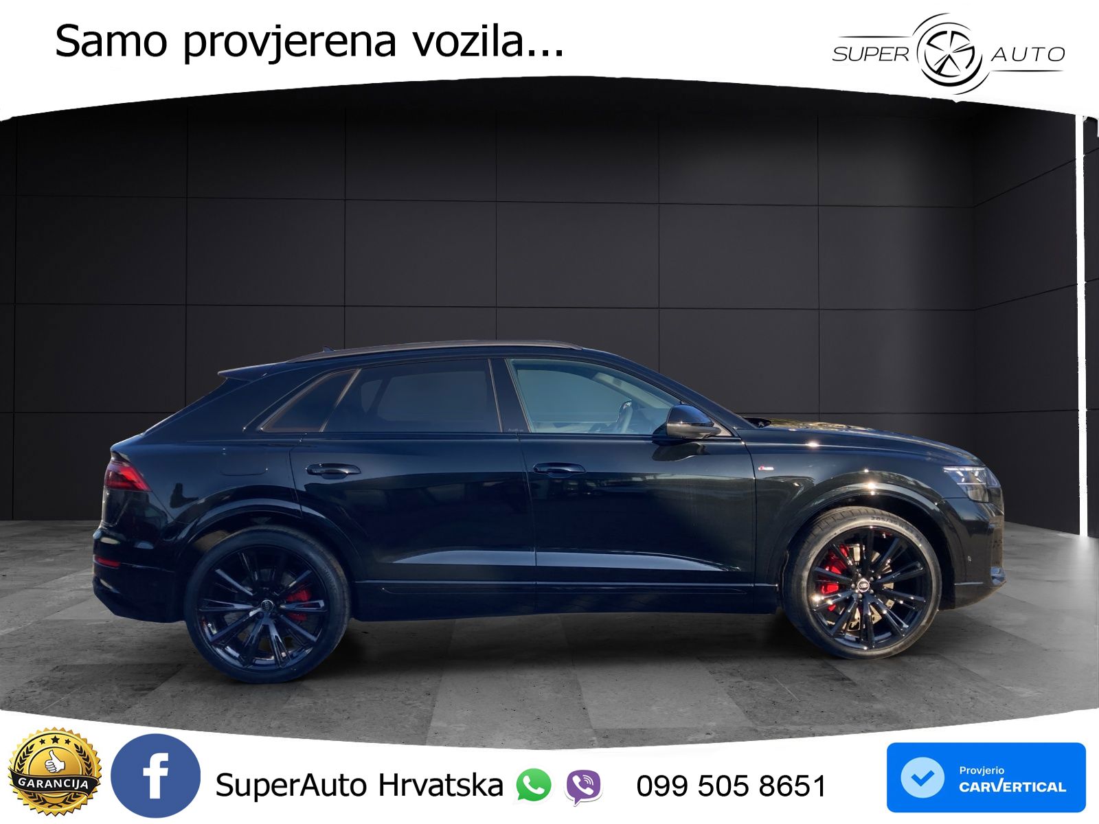 Audi Q8 50 TDI V6 (286 KS) quattro Tiptronic S line