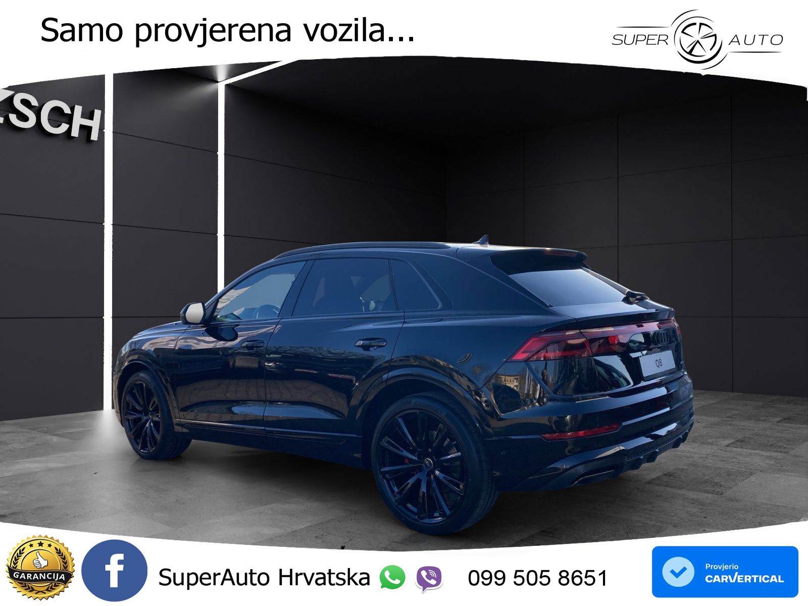Audi Q8 50 TDI V6 (286 KS) quattro Tiptronic S line