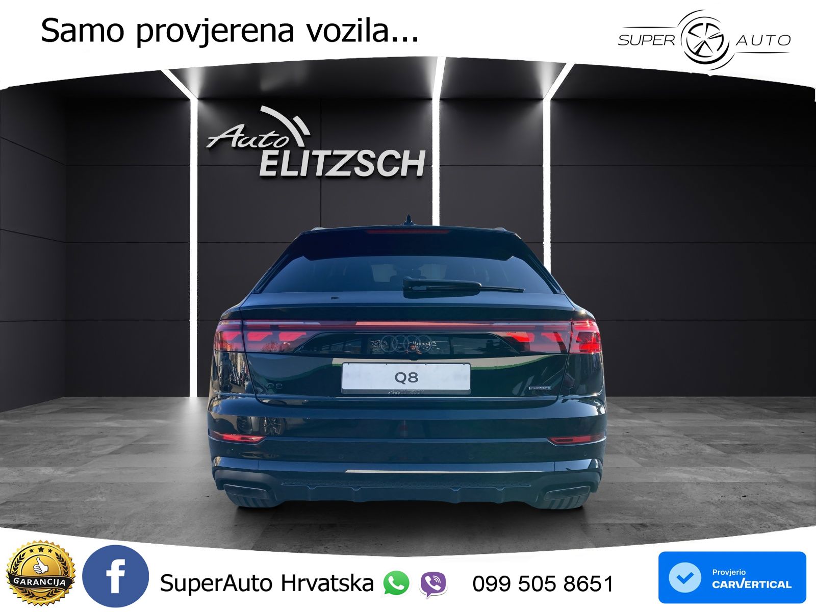 Audi Q8 50 TDI V6 (286 KS) quattro Tiptronic S line