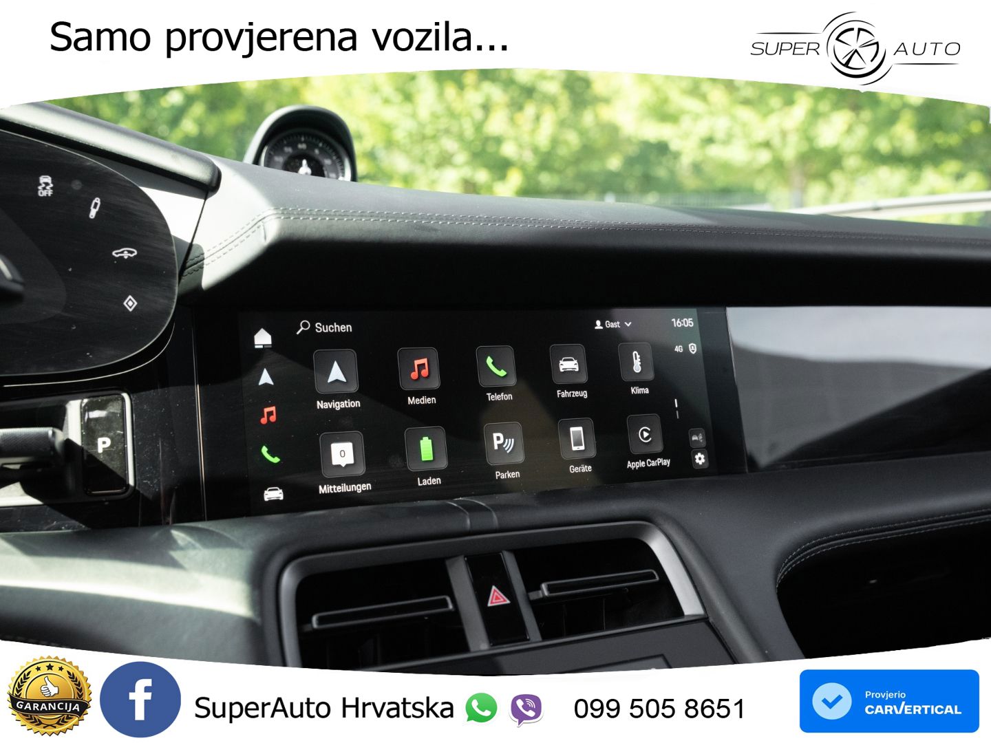 Porsche Taycan Sport Turismo 4S 105 kWh (598 KS)