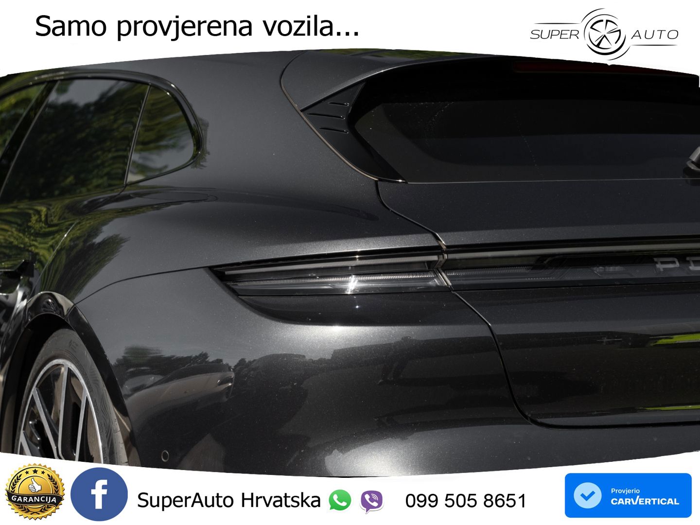 Porsche Taycan Sport Turismo 4S 105 kWh (598 KS)