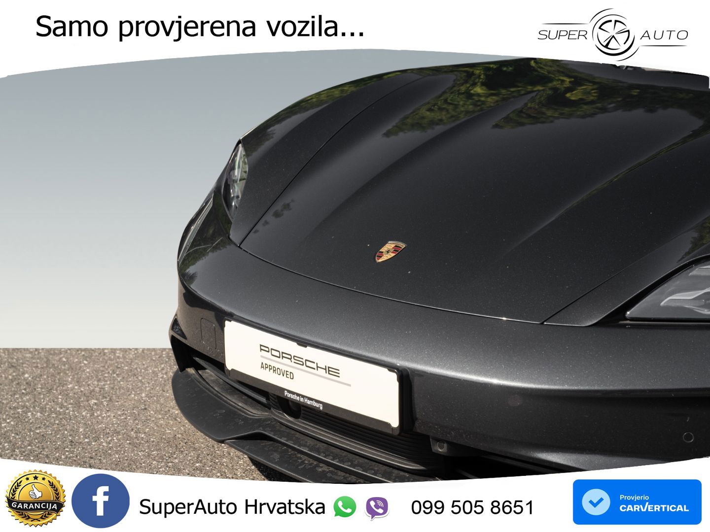 Porsche Taycan Sport Turismo 4S 105 kWh (598 KS)
