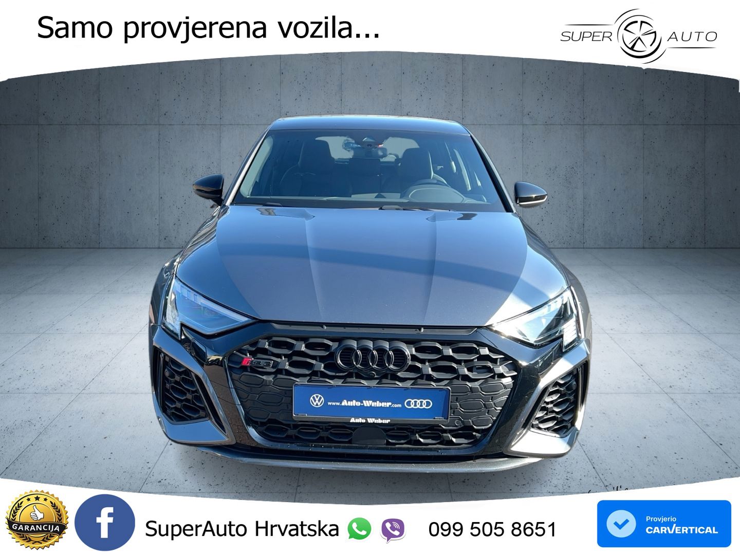 Audi RS3 Sportback 2.5 TFSI (400 KS) quattro S tronic
